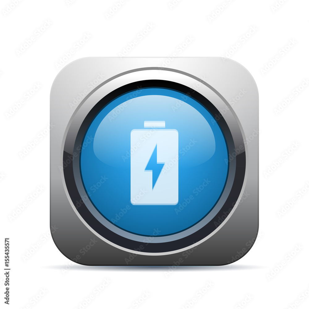 Square Push-Button - Vector Square Push-Button - Vector