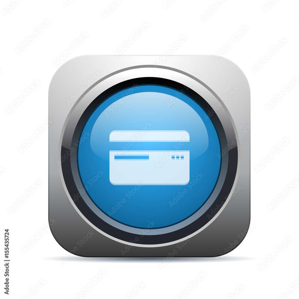 Square Push-Button - Vector Square Push-Button - Vector