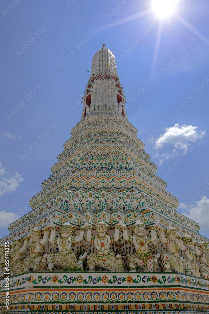 Main Pagoda at Wat Arun buddhist temple