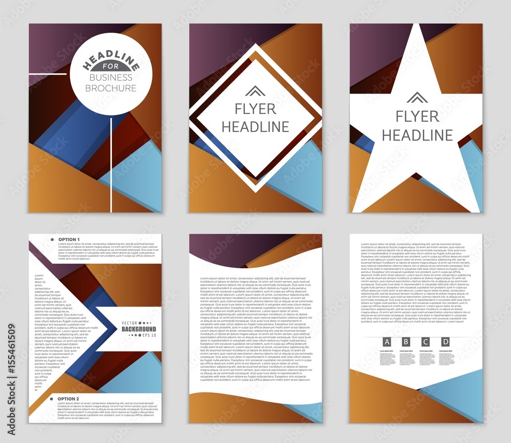 Abstract vector layout background set. For art template design, list, front page, mockup brochure theme style, banner, idea, cover, booklet, print, flyer, book, blank, card, ad, sign, sheet,, a4 Abstract vector layout background set. For art template design, list, front page, mockup brochure theme style, banner, idea, cover, booklet, print, flyer, book, blank, card, ad, sign, sheet,, a4