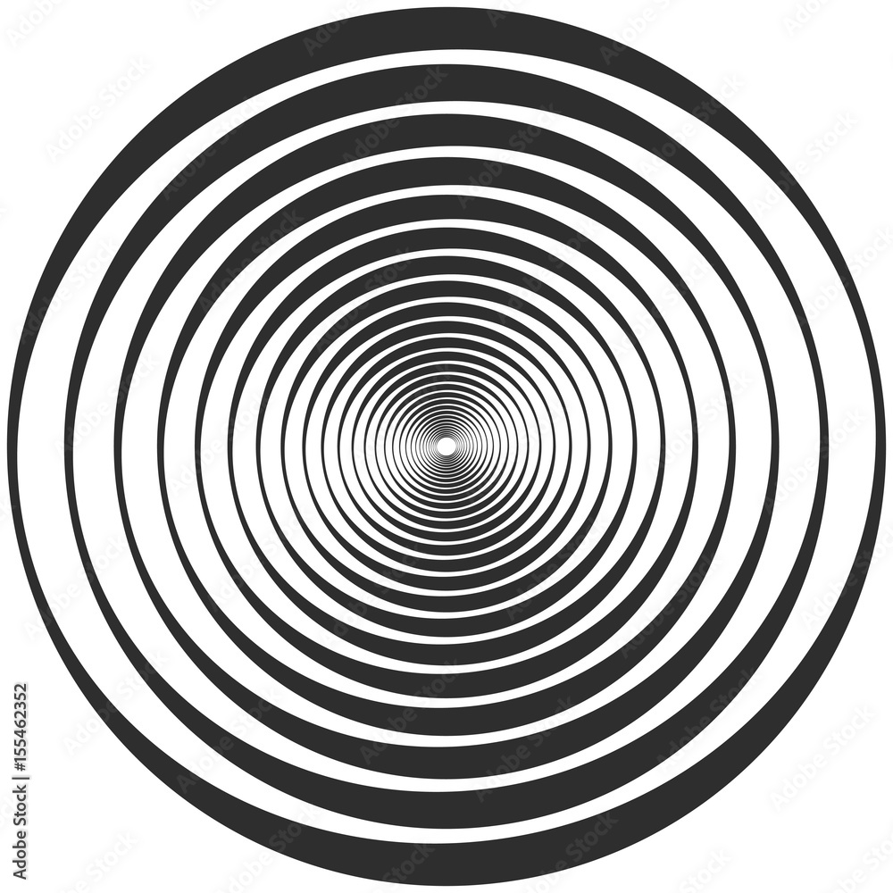 Waves on the water wave propagation in space concentric circle Waves on the water wave propagation in space concentric circle