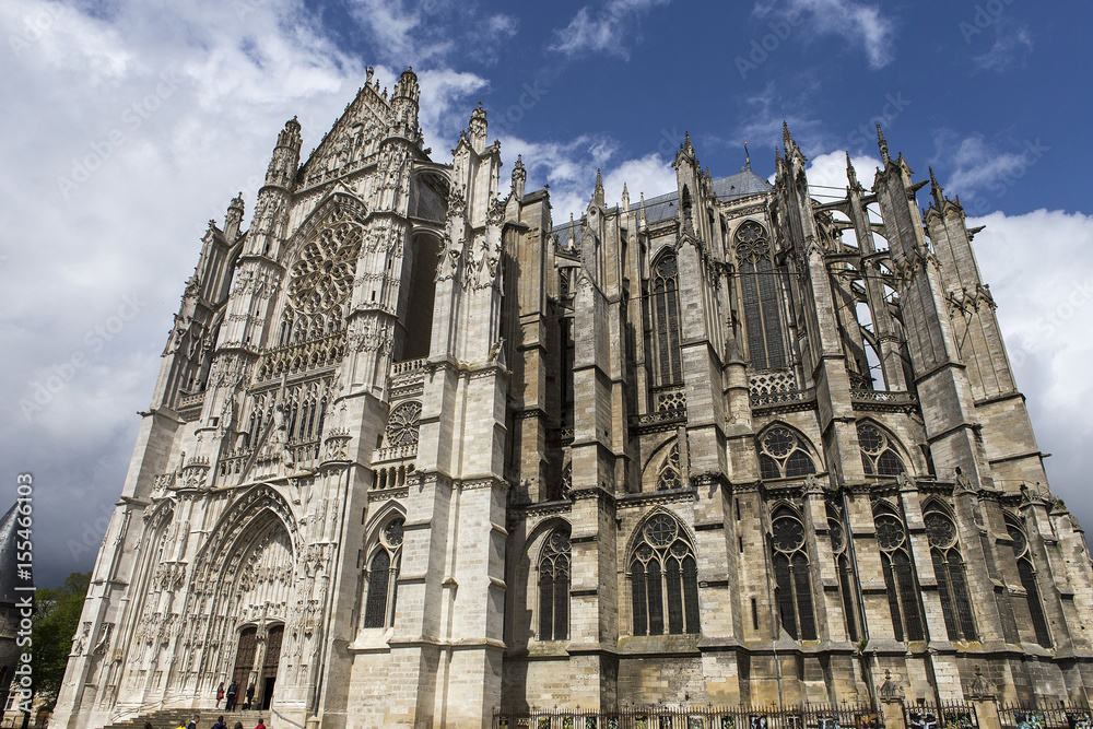 Fototapeta premium Saint Peter Beauvais cathedral, in Beauvais, France