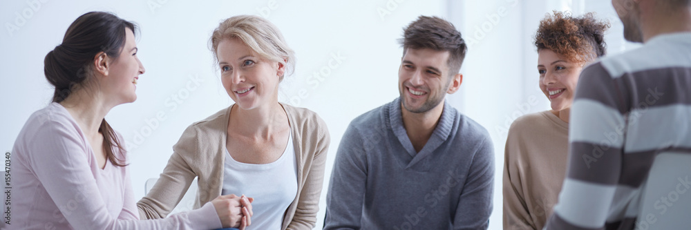 Successful group therapy for addicted Successful group therapy for addicted