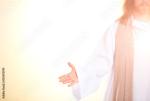 Canvas Print Bright photo of Christ