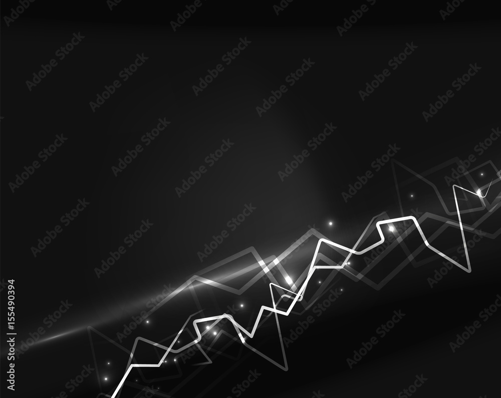 Neon lightning vector background Neon lightning vector background