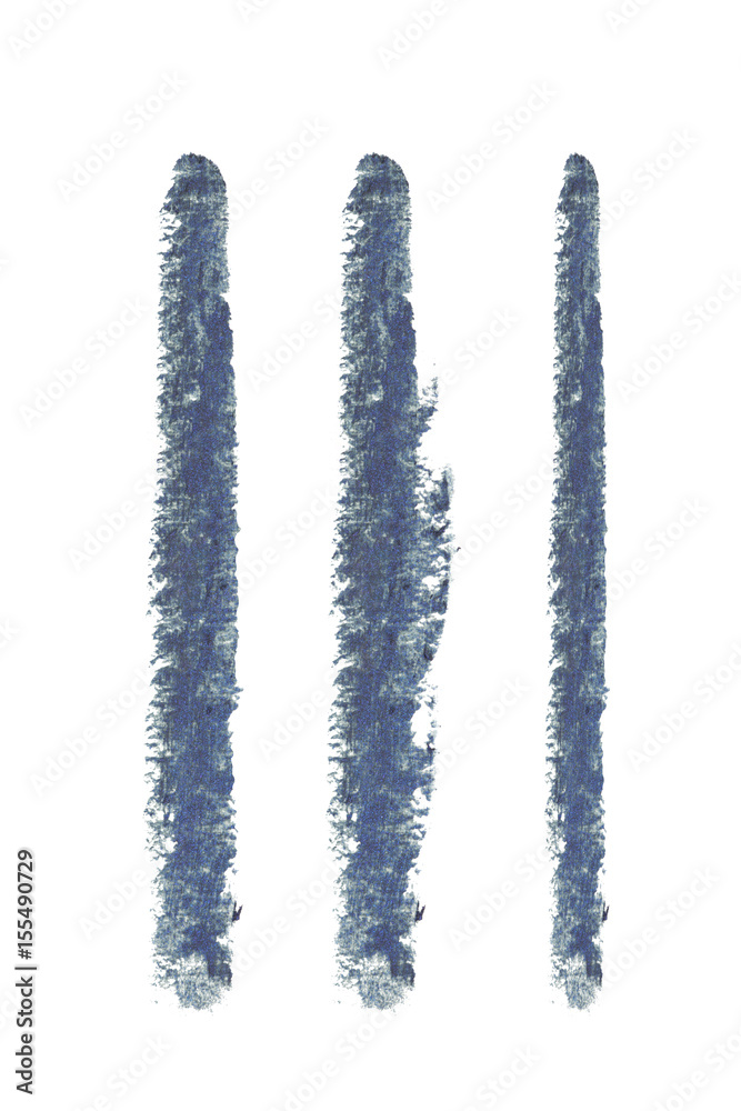 Pale blue color cosmetic eyeliner pencil strokes, beauty product sample isolated on white background Pale blue color cosmetic eyeliner pencil strokes, beauty product sample isolated on white background