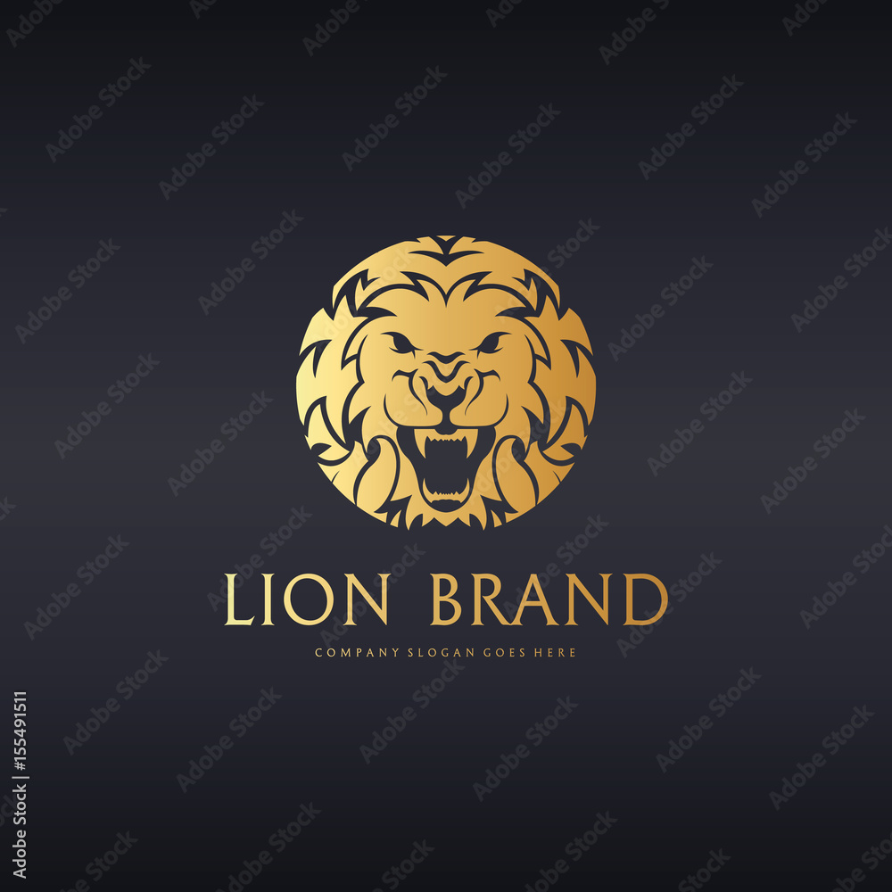 Lion brand logo Lion brand logo