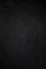 Dark grey black slate background or natural stone texture.