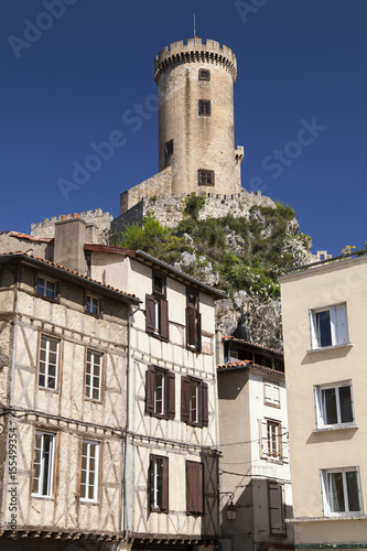 Half-Timbered Houses and Castle of Foix
