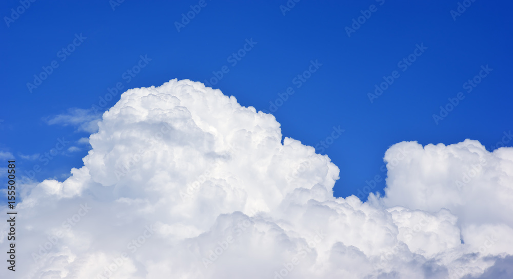 Deep blue sky and clouds panorama Deep blue sky and clouds panorama