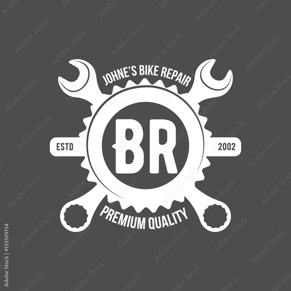 bicycle retro badge bicycle retro badge
