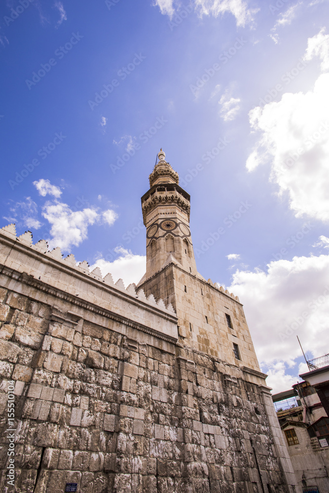 la Grande Mosquée des Omeyyades, Damas Syrie 
