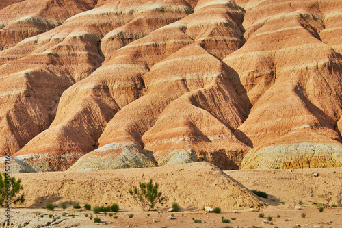 Aktau mountains in Altyn-Emel National Park, Kazakhstan