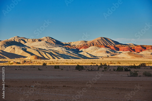 Aktau mountains in Altyn-Emel National Park, Kazakhstan