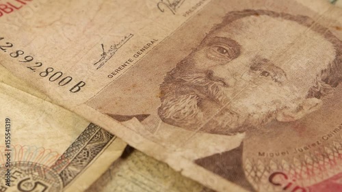 Wallpaper Mural Close up of Foreign Currency 
 Torontodigital.ca