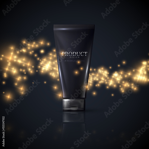 Cosmetics product ads poster template.