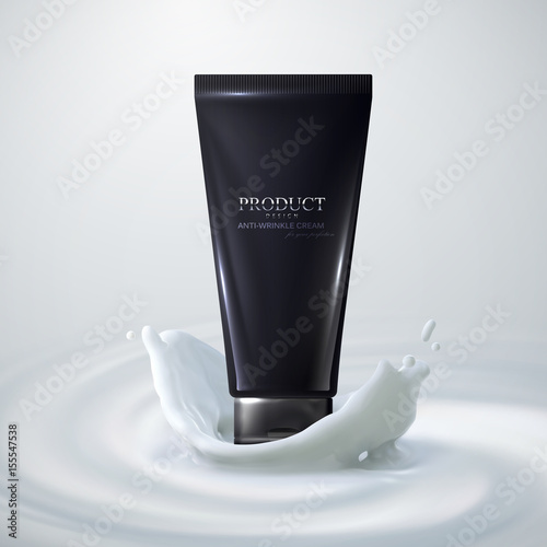 Cosmetics product ads poster template.