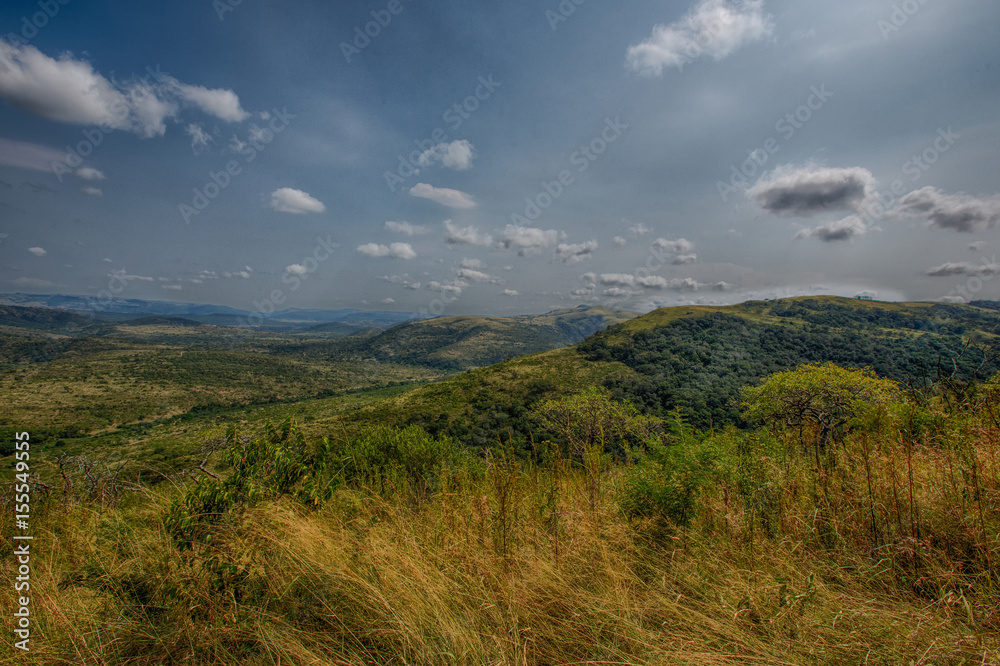 Fototapeta premium Landscape at the Hluhluwe Nationalpark