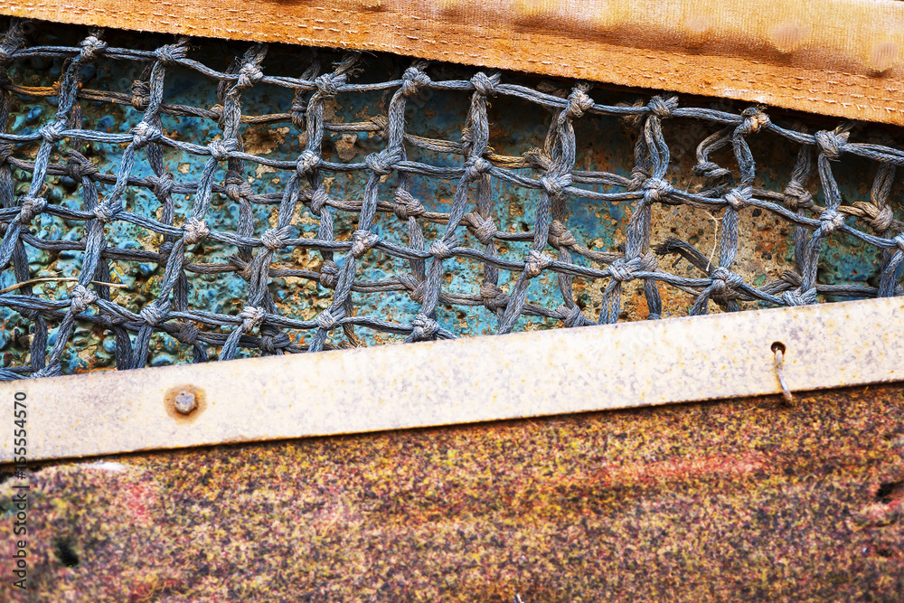 Fotografie Vintage tennis net background