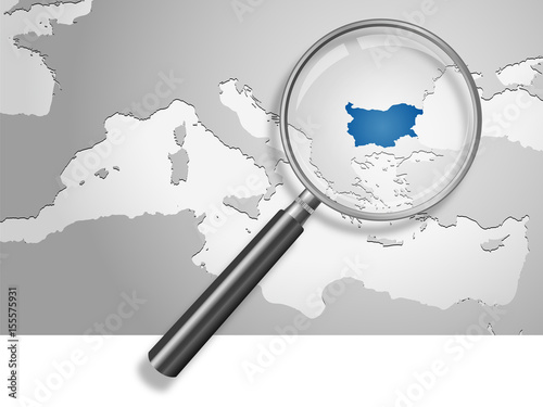 Landkarte *** Europa Bulgarien
