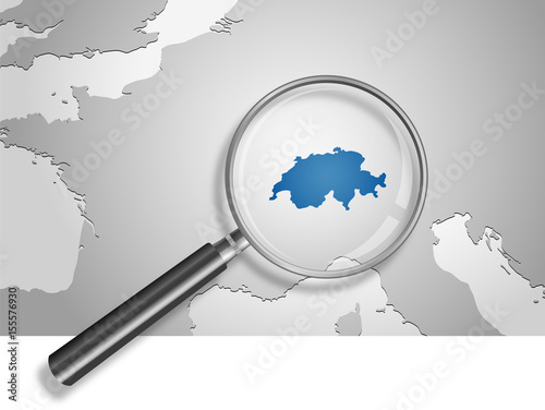 Landkarte *** Europa Schweiz

