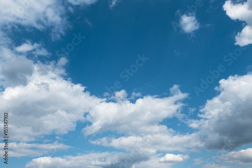 Blue sky clouds