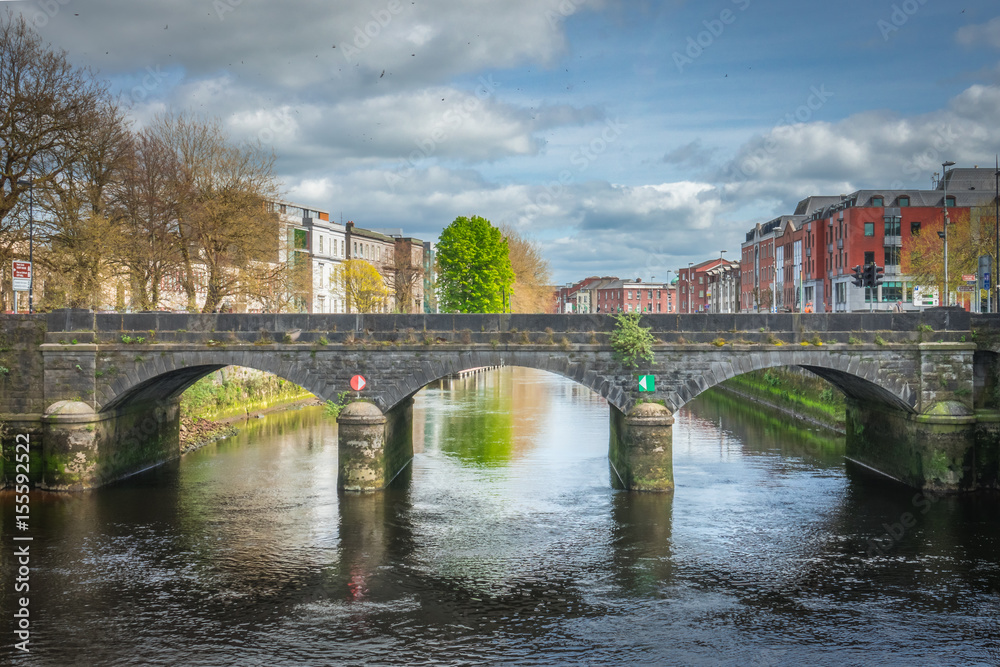 Old stone bridge in Limerick