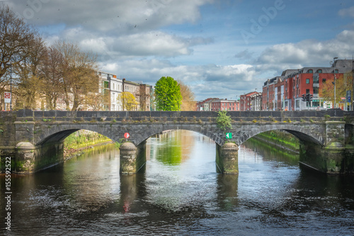 Old stone bridge in Limerick photo