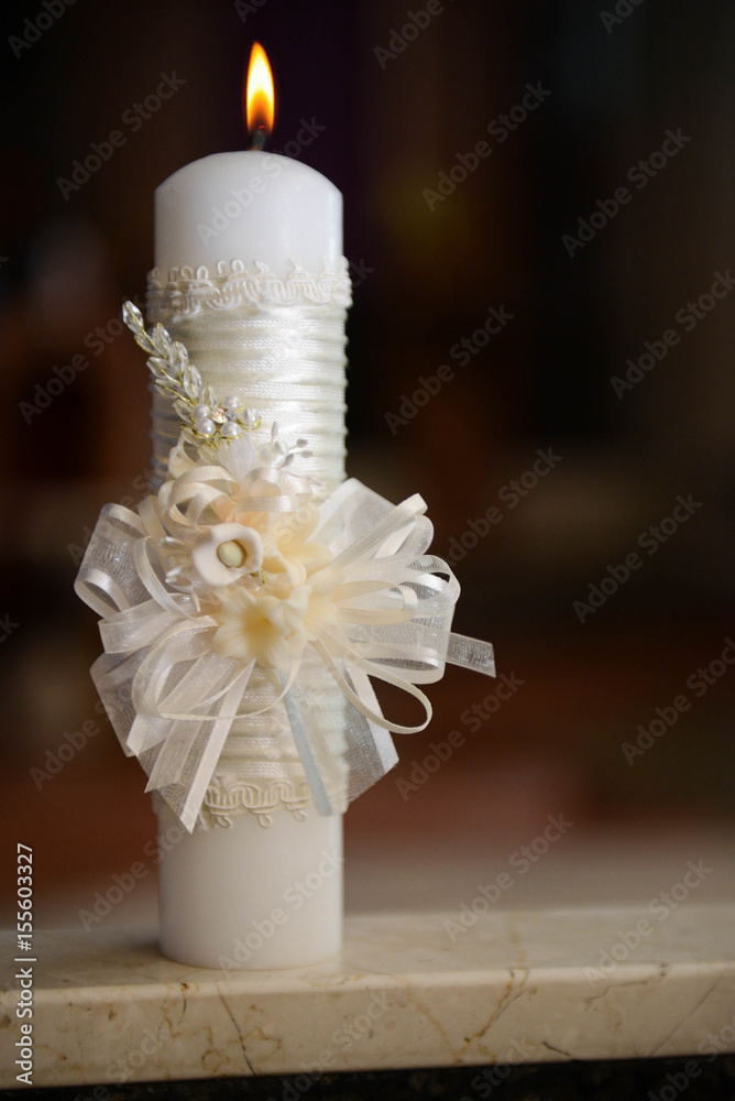 Fototapeta premium Communion Candle