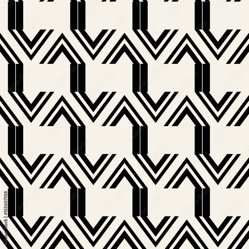 Abstract concept vector monochrome geometric pattern. Black and white minimal background. Creative illustration template. Seamless stylish texture. For wallpaper, surface, web design, textile, decor. Abstract concept vector monochrome geometric pattern. Black and white minimal background. Creative illustration template. Seamless stylish texture. For wallpaper, surface, web design, textile, decor.