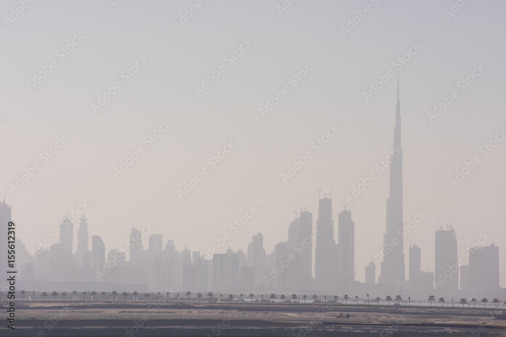 Obraz premium Panorama Dubai city