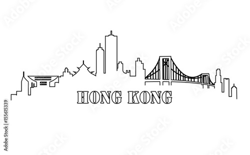 hong kong skyline
