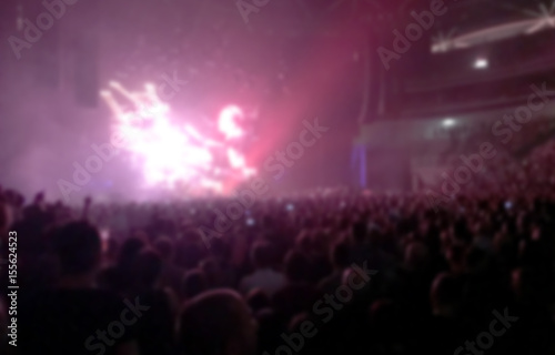 blurred concert background light show