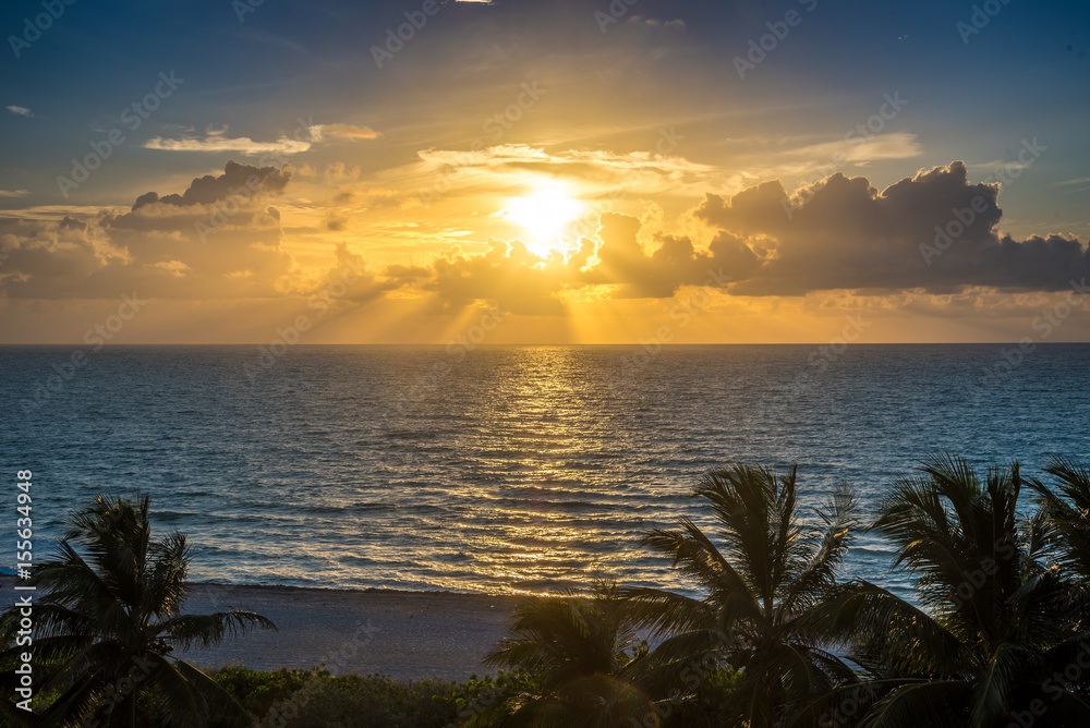 Miami beach sunrise 