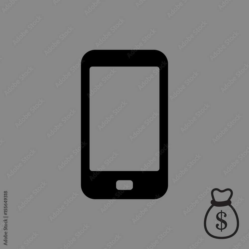 phone icon stock vector illustration flat design phone icon stock vector illustration flat design