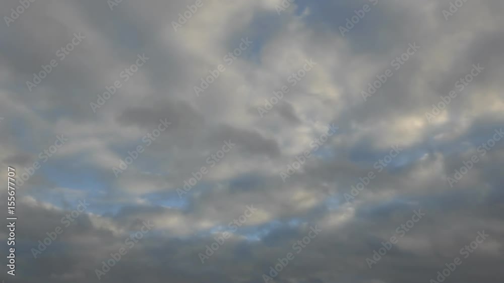 Time lapse. Beautiful fluffy clouds float across the sky. Time lapse. Beautiful fluffy clouds float across the sky.