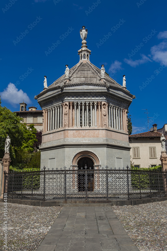 Obraz premium Detail from Battistero of Santa Maria Maggiore in Bergamo