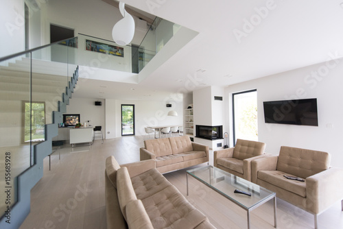 фотографія luxury living room