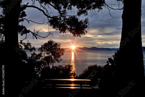 Nelson New Zealand sunrise
