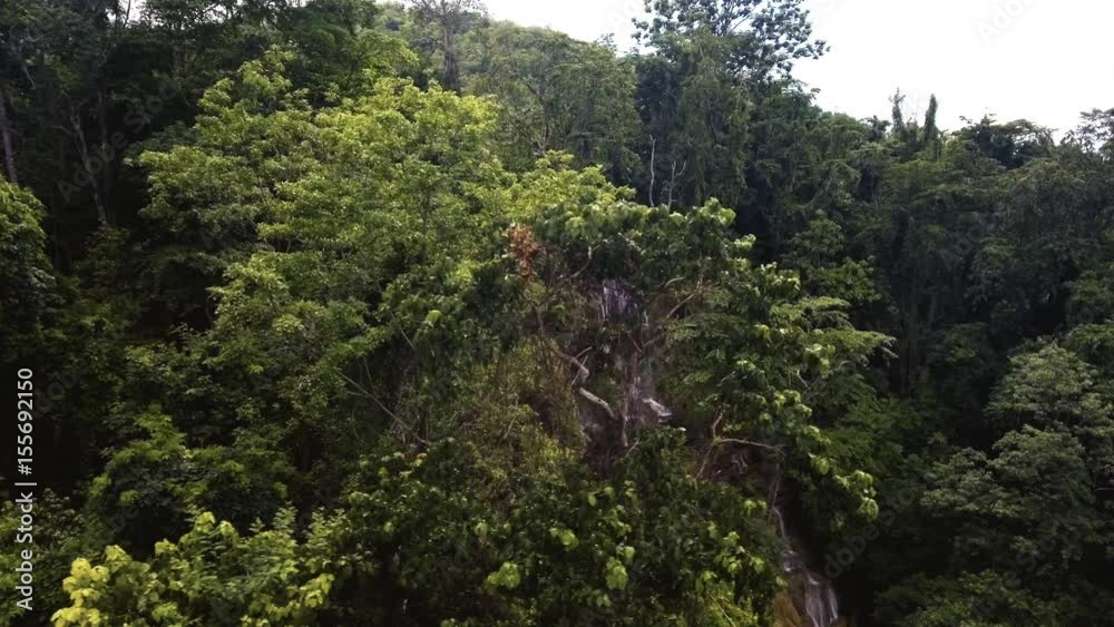 aerial shot of beautiful waterfall wonder in nature aerial shot of beautiful waterfall wonder in nature