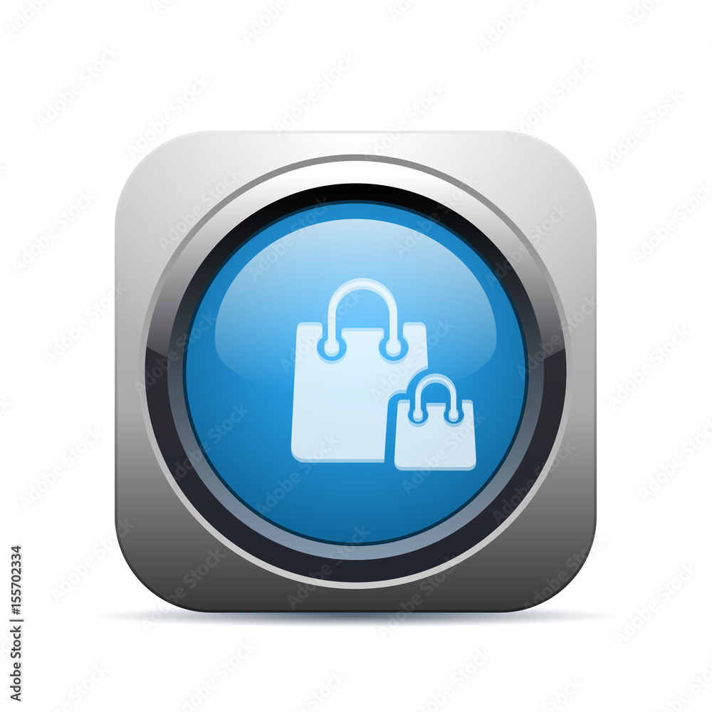 Square Push-Button - Vector Square Push-Button - Vector