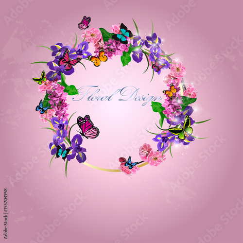 Fototapeta Naklejka Na Ścianę i Meble -  red cherry flower
