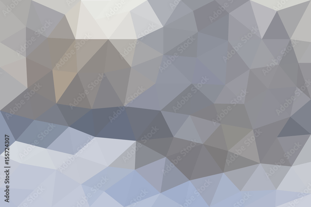 Obraz premium Light-colored vector background in low poly style