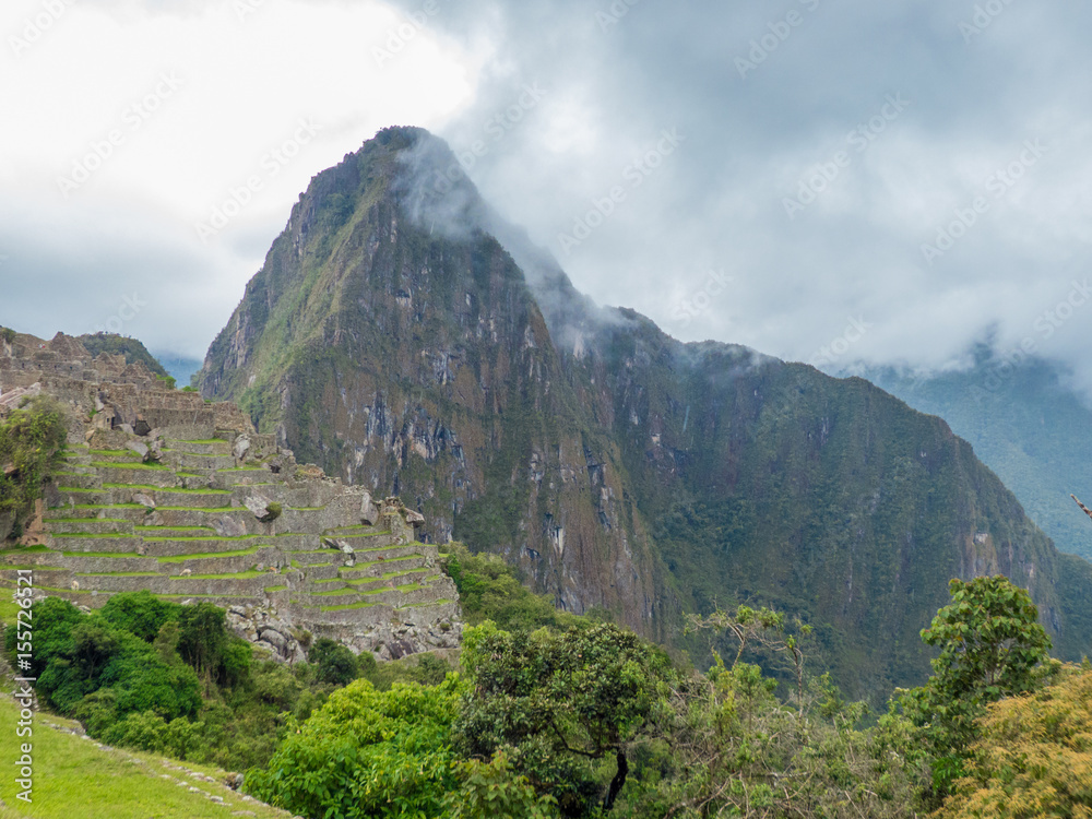 Inkaruinen auf dem Machu Picchu Cusco Peru