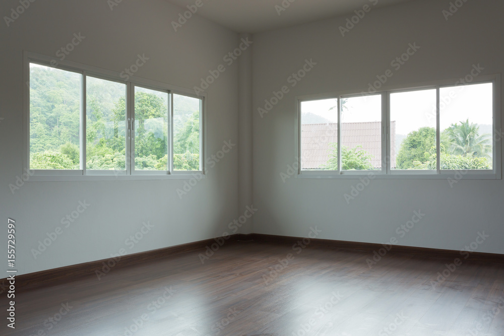 Fototapeta premium empty room interior design