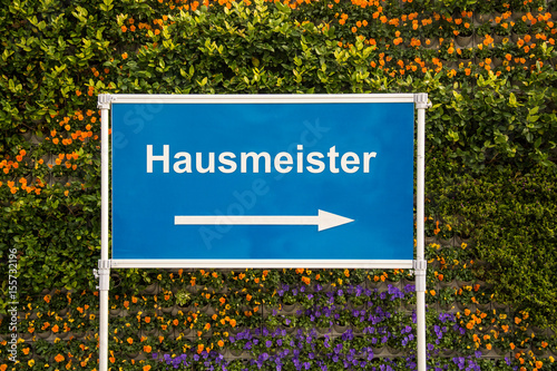 Schild 193 - Hausmeister