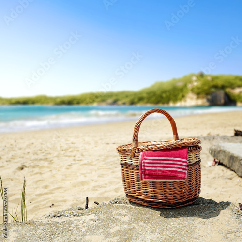 picnic on beach 