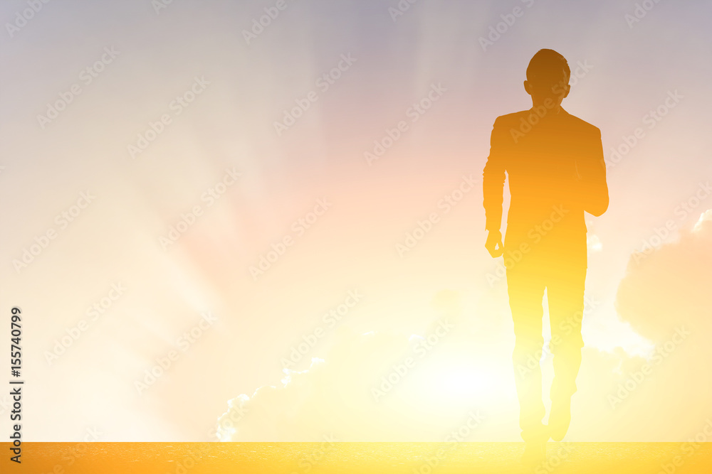 business man walk business man walk