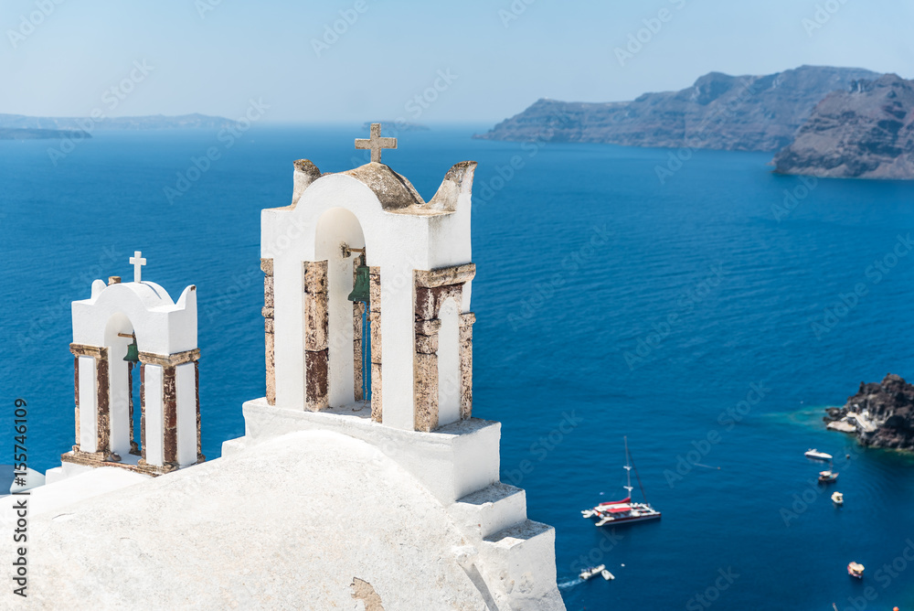 Fototapeta premium Oia in Santorini Greece