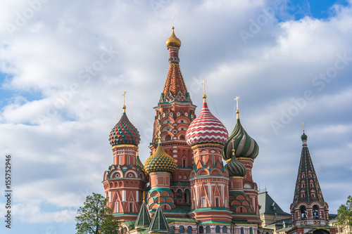 St. Basil s Cathedral in Moscow  Russia